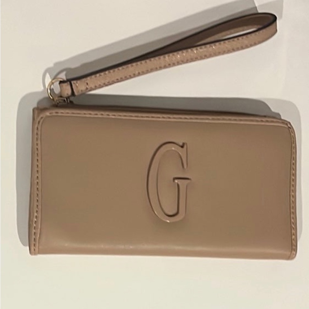 GUESS wristlet wallet